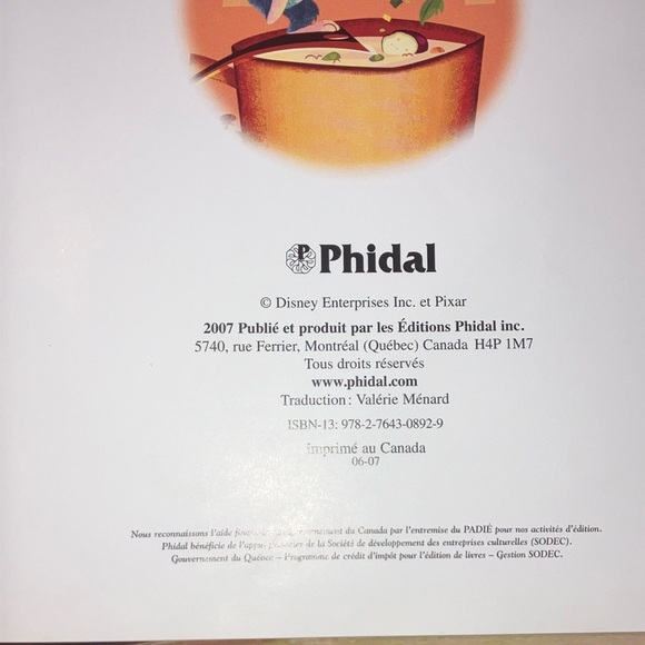 Disney Pixar Ratatouille in French kids picture Storybook - Picture 5 of 14